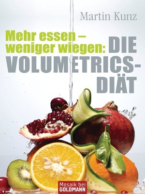 cover image of Mehr essen--weniger wiegen